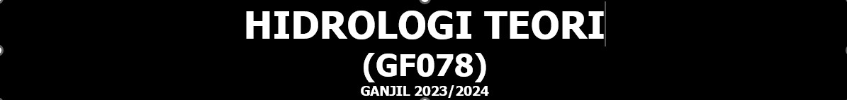 GF078 - HIDROLOGI - [ 23S1GF01-Hidrolo(GF078) ] - T