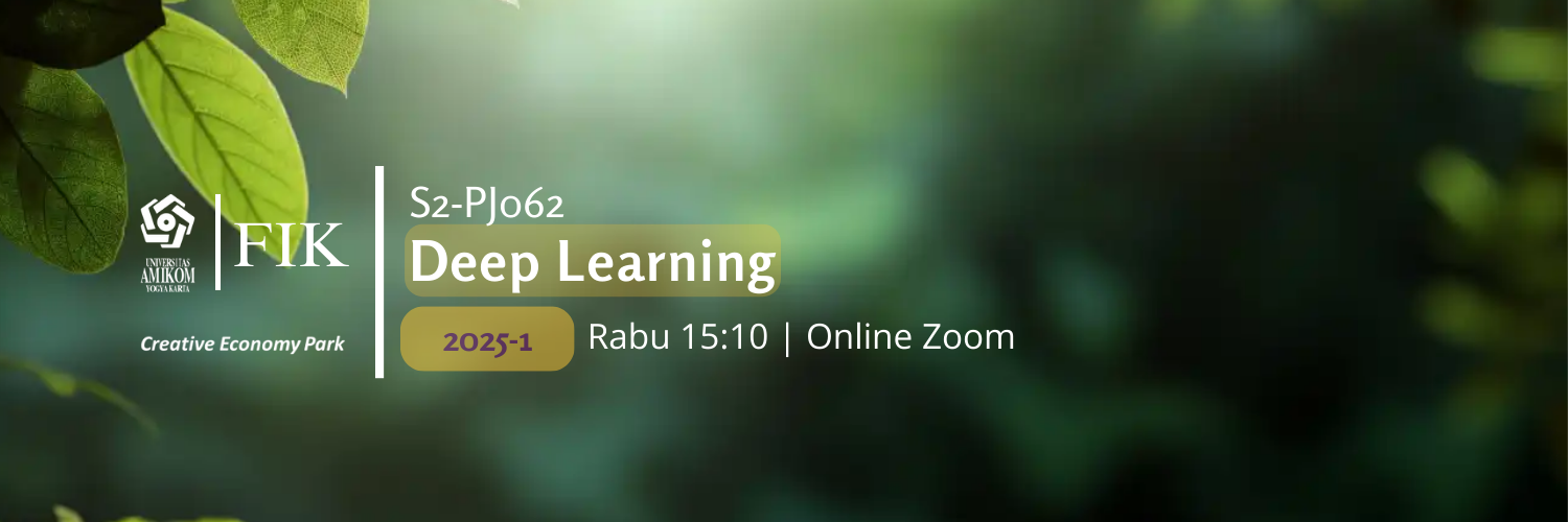PJ062 - DEEP LEARNING - T